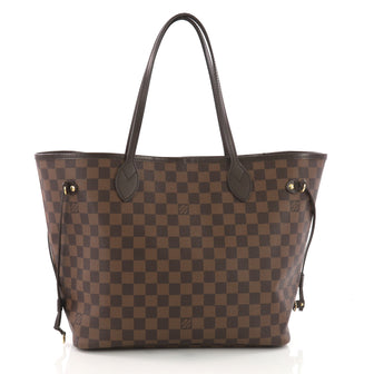 Louis Vuitton Neverfull NM Tote Damier MM Brown 3664501