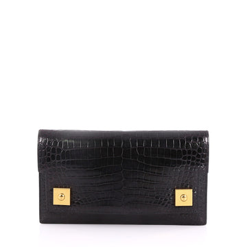 Hermes Piano Clutch Porosus Crocodile 3664702