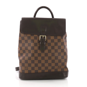 Louis Vuitton Soho Backpack Damier Brown 3666002