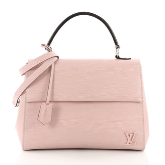 Louis Vuitton Cluny Top Handle Bag Epi Leather MM Pink 3669450
