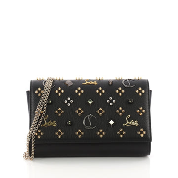 Christian Louboutin Paloma Clutch Studded Leather Small 3669463