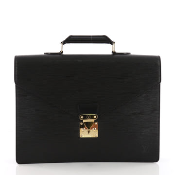 Louis Vuitton Serviette Ambassadeur Handbag Epi Leather 3671508