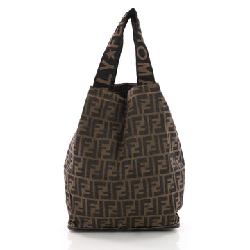 Fendi Vintage Convertible Shopping Tote Zucca Canvas 3671514