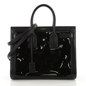 Saint Laurent Sac de Jour Handbag Patent Small Black 3671515