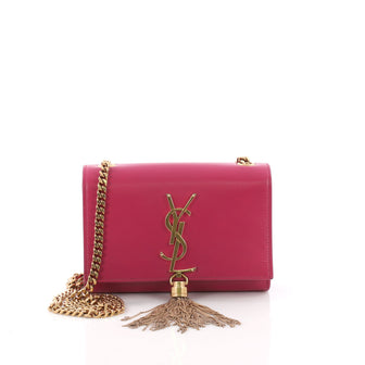 Saint Laurent Classic Monogram Tassel Crossbody Bag 3672402