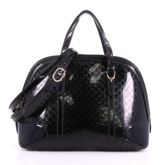 Gucci Nice Top Handle Bag Microguccissima Patent Small 3672501