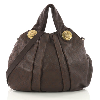 Gucci Hysteria Convertible Top Handle Bag Guccissima 3674107