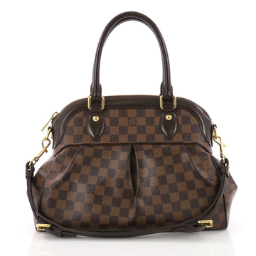 Louis Vuitton Trevi Handbag Damier PM Brown 3674301