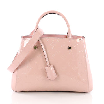 Louis Vuitton Montaigne Handbag Monogram Vernis BB 3674402