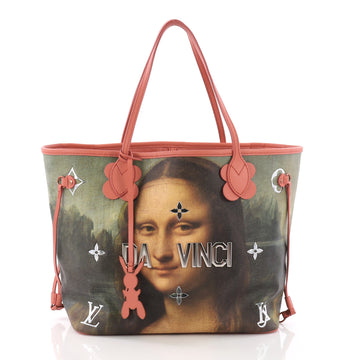 Louis Vuitton Neverfull NM Tote Limited Edition Jeff Pink 3674403