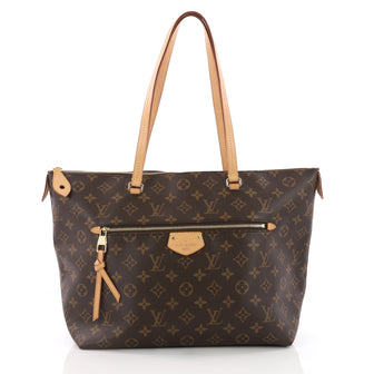  Louis Vuitton Iena Tote Monogram Canvas MM Brown 3674406