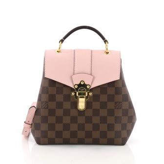 Louis Vuitton Clapton Backpack Damier Canvas and Leather