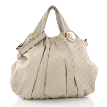Gucci Hysteria Convertible Top Handle Bag Guccissima 3674701
