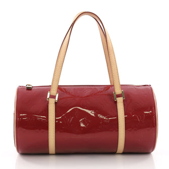Louis Vuitton Bedford Handbag Monogram Vernis Red 3676602