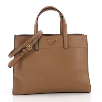 Prada Soft Triple Pocket Convertible Tote Saffiano 3677701