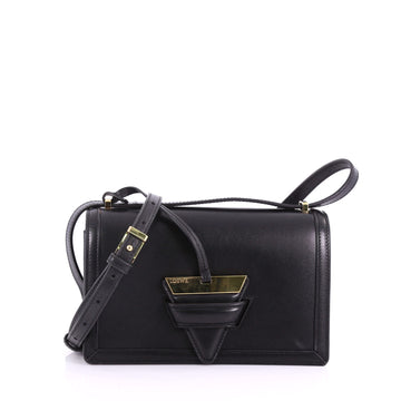 Loewe Barcelona Shoulder Bag Leather Medium Black 3679002
