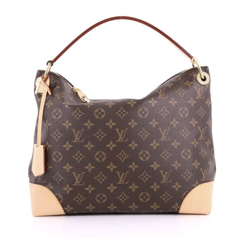 Louis Vuitton Berri Handbag Monogram Canvas PM Brown 3683708