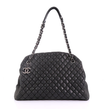 Chanel Bubble Just Mademoiselle Handbag Quilted 3683901