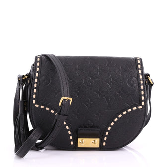 Louis Vuitton Junot Handbag Monogram Empreinte Leather 3684103