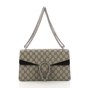 Gucci Dionysus Handbag GG Coated Canvas Small Brown 3684122