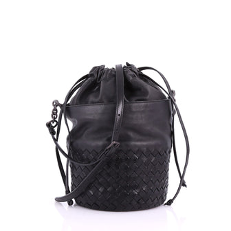 Bottega Veneta Drawstring Bucket Bag Leather and 3684125