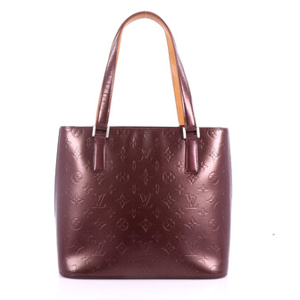 Louis Vuitton Mat Stockton Handbag Monogram Vernis 3690218