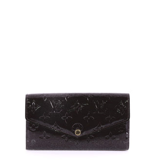 Louis Vuitton Sarah Wallet NM Monogram Vernis Purple 3690231