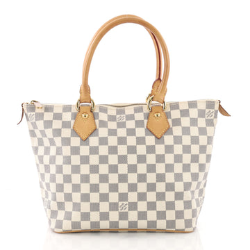 Louis Vuitton Saleya Handbag Damier PM White 3690235