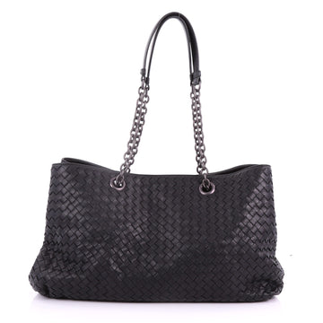 Bottega Veneta Double Chain Tote Intrecciato Nappa 3690242