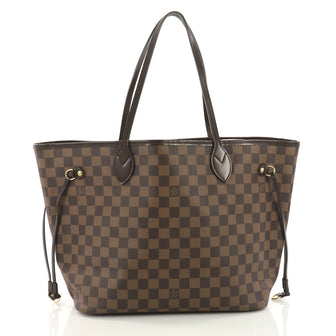 Louis Vuitton Neverfull Tote Damier MM Brown 3690520