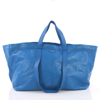 Carry Shopper Handbag Leather Large