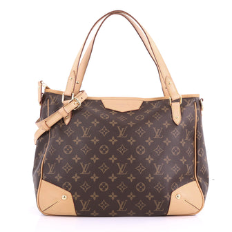 Louis Vuitton Estrela Handbag Monogram Canvas MM Brown 3691401