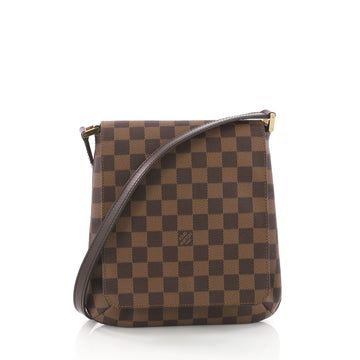 Louis Vuitton Musette Salsa Handbag Damier Brown 3691702