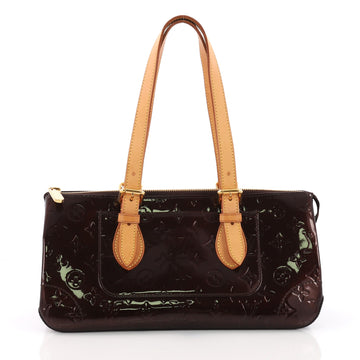 Louis Vuitton Rosewood Avenue Handbag Monogram Vernis 3691703