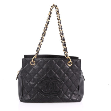 Chanel Model: Petite Timeless Tote Quilted Caviar Black 36924/02
