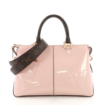Louis Vuitton Miroir Handbag Vernis with Monogram Canvas Pink 3694016