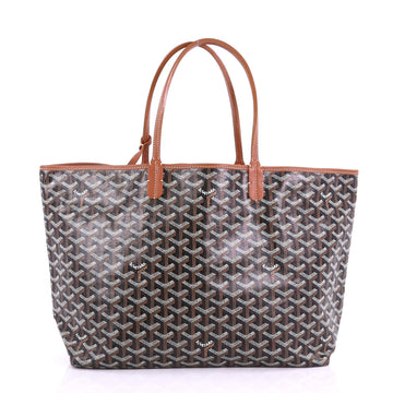 Goyard St. Louis Tote Coated Canvas PM Black 3694056