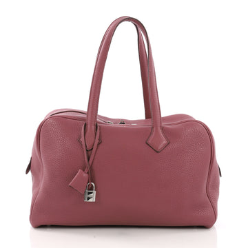 Hermes Victoria II Handbag Clemence 35