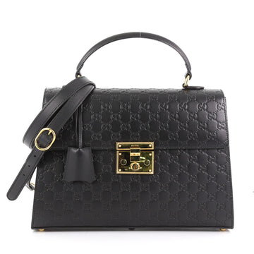 Gucci Padlock Top Handle Bag Guccissima Leather Medium 3696901