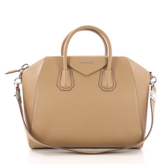 Givenchy Antigona Bag Leather Medium Neutral 3697603