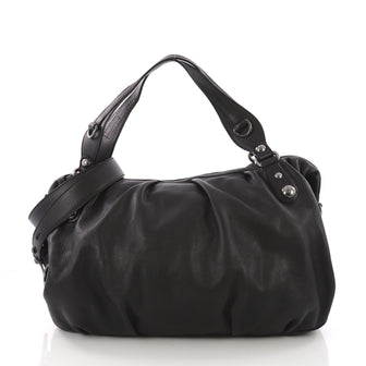 Gucci Icon Bit Satchel Leather Large Black 3697617