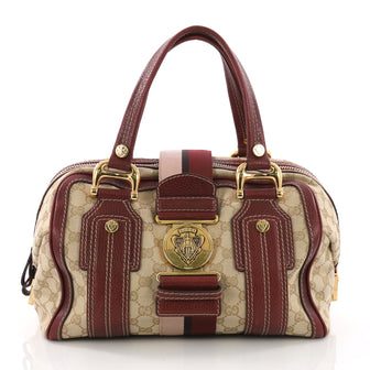 Gucci Aviatrix Satchel GG Canvas Medium Brown 3698301