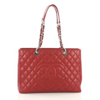 Chanel Model: Grand Shopping Tote Quilted Caviar Red 36984/02