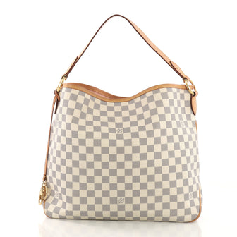 Louis Vuitton Delightful NM Handbag Damier MM White 3699904