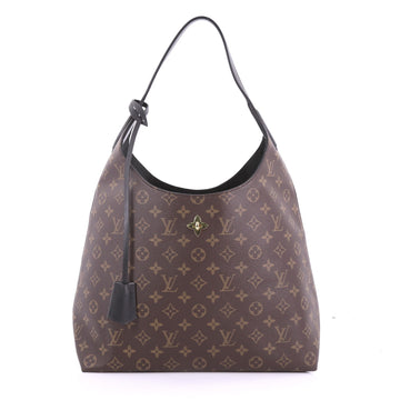 Louis Vuitton Flower Hobo Monogram Canvas Brown 370643