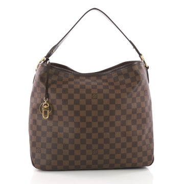Louis Vuitton Delightful NM Handbag Damier MM Brown 370681