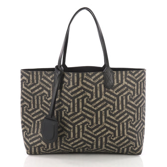 Gucci Reversible Tote Caleido GG Print Leather Large Black 3707815