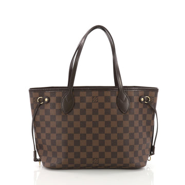 Louis Vuitton Neverfull Tote Damier PM Brown 3707822