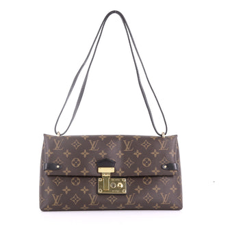 Louis Vuitton Sac Triangle Handbag Monogram Canvas PM 370792