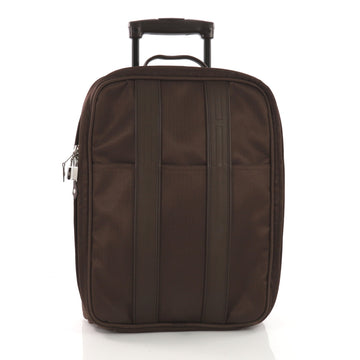 Hermes Acapulco Carry-On Toile and Leather Brown 371143